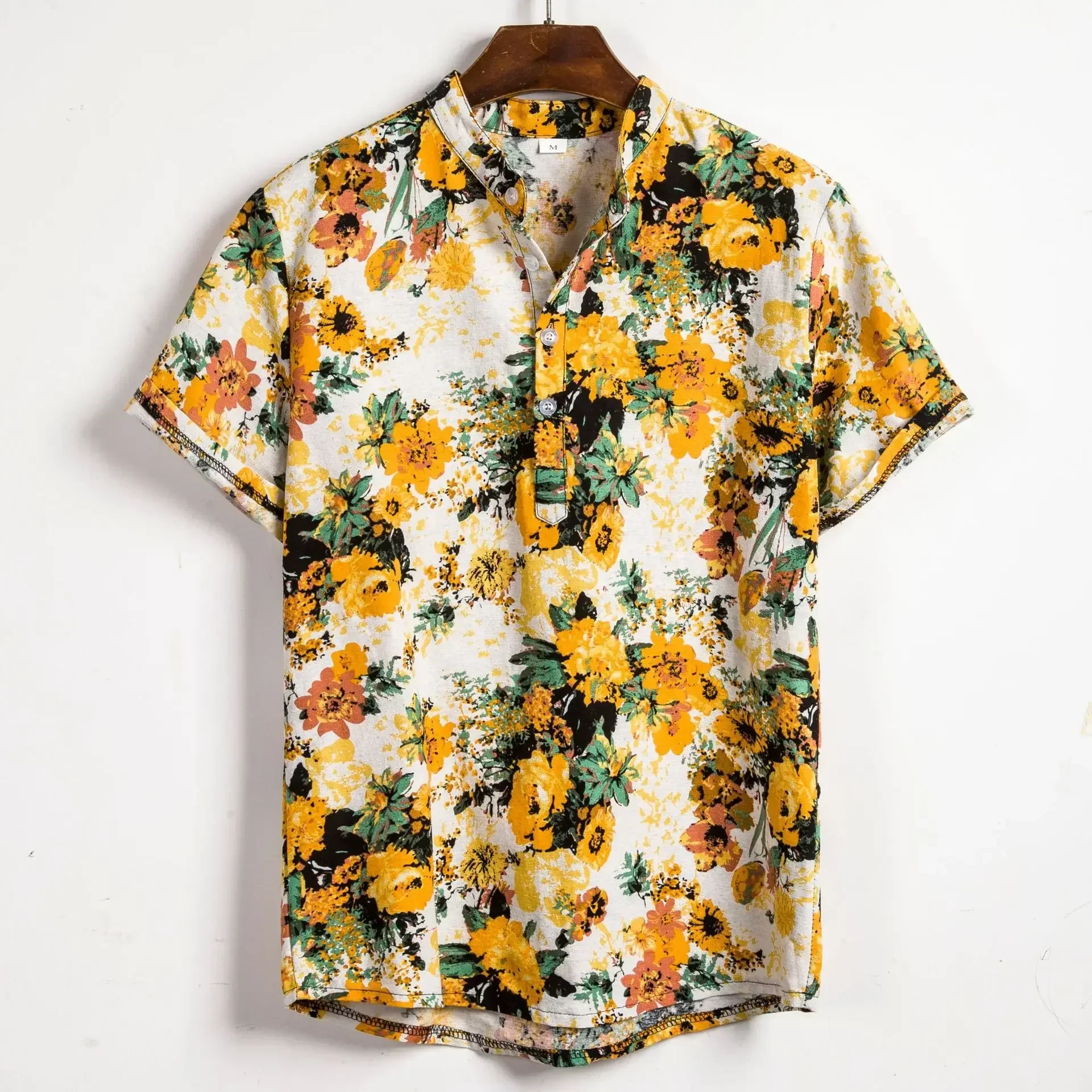 เสื้อเชิ้ตลายดอกฮาวายสำหรับผู้ - Vintage Hawaiian Floral Shirt บทวิจารณ์และราคา